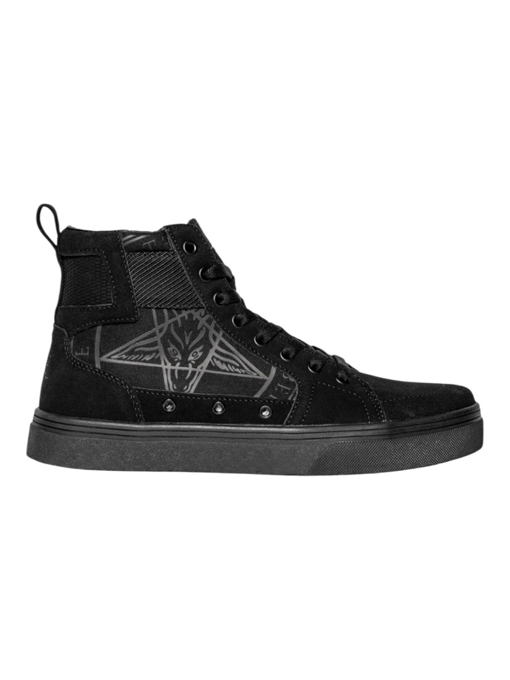 Blackcraft Cult Normandy Black High Top Sneakers Mens 12
